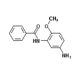 CAS 登录号：119-88-0， N-(5-氨基-2-甲氧基苯基)苯甲酰胺