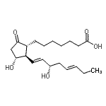 CAS 登录号：119008-22-9， (11alpha,13E,15S,17E)-11,15-二羟基-9-氧代前列腺-13,17-二烯-1-酸