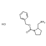 CAS#: 119020-00-7, Benzyl 2-(Aminomethyl)-1-Pyrrolidinecarboxylate Hydrochloride (1:1)