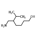 CAS#: 119026-20-9, 5-(Aminomethyl)-6-Methyl-1-Heptanol
