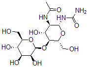 CAS 登录号：119059-62-0， 甘露糖基-(1-4)-N-乙酰基葡萄糖胺基-(1-N)-脲
