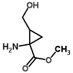 CAS#: 119066-43-2, Methyl 1-Amino-2-(Hydroxymethyl)Cyclopropanecarboxylate