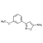 CAS#: 119162-46-8, 3-(3-Methoxyphenyl)-1,2-Oxazol-5-Amine