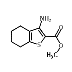 CAS#: 119205-38-8, Methyl 3-Amino-4,5,6,7-Tetrahydro-1-Benzothiophene-2-Carboxylate
