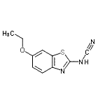 CAS#: 119283-95-3, (6-Ethoxy-1,3-Benzothiazol-2-Yl)Cyanamide