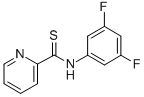 CAS 登录号：119284-05-8， N-(3,5-二氟苯基)-2-吡啶硫代甲酰胺