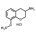 CAS#: 119284-79-6, 8-Methoxy-3-Chromanamine Hydrochloride (1:1)