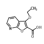 CAS#: 119293-17-3, 3-Ethoxyfuro[2,3-b]Pyridine-2-Carboxylic Acid