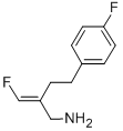 CAS 登录号：119386-96-8， (2E)-2-(氟亚甲基)-4-(4-氟苯基)丁烷-1-胺