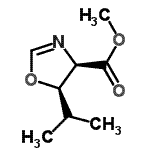 CAS 登录号：119395-11-8， 甲基(4R,5R)-5-异丙基-4,5-二氢-1,3-恶唑-4-羧酸酯