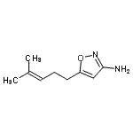 CAS#: 119409-99-3, 5-(4-Methyl-3-Penten-1-Yl)-1,2-Oxazol-3-Amine