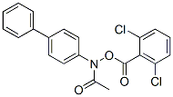 CAS 登录号：119411-18-6， [乙酰基-(4-苯基苯基)氨基]2,6-二氯苯甲酸酯