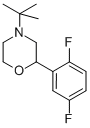 CAS#: 119508-55-3, 2-(2,5-Difluorophenyl)-4-(1,1-Dimethylethyl)-Morpholine