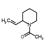 CAS#: 119554-68-6, 1-(2-Vinyl-1-Piperidinyl)Ethanone