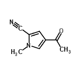 CAS#: 119580-83-5, 4-Acetyl-1-Methyl-1H-Pyrrole-2-Carbonitrile