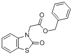 CAS 登录号：119584-53-1， (2-氧代-苯并噻唑-3-基)-乙酸苄酯