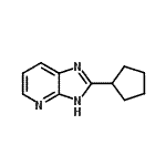 CAS#: 119628-83-0, 2-Cyclopentyl-3H-Imidazo[4,5-b]Pyridine