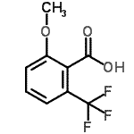 CAS 登录号：119692-41-0， 2-甲氧基-6-(三氟甲基)苯甲酸