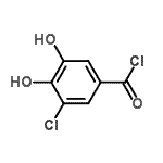 CAS#: 119735-20-5, 3-Chloro-4,5-Dihydroxybenzoyl Chloride