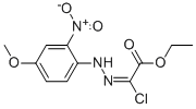 CAS 登录号：119750-09-3， 2-氯-2-[2-(4-甲氧基-2-硝基苯基)亚肼基]-乙酸乙酯