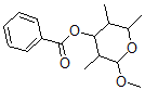 CAS#: 119753-05-8, (2-Methoxy-3,5,6-Trimethyloxan-4-Yl) Benzoate