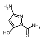 CAS#: 119769-05-0, 3-Amino-5-Hydroxy-1H-Pyrazole-1-Carboxamide