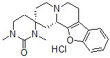 CAS 登录号：119942-70-0， (2S,12bS)-1',3'-二甲基螺[1,3,4,6,7,12b-六氢苯并呋喃并[3,2-h]喹嗪-2,4'-六氢嘧啶]-2'-酮盐酸盐
