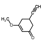 CAS#: 119951-06-3, 5-Ethynyl-3-Methoxy-2-Cyclohexen-1-One