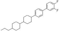 CAS 登录号：119990-81-7， 1,2-二氟-4-[4-[4-(4-丙基环己基)环己基]苯基]苯