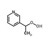 CAS#: 120008-01-7, 1-(3-Pyridinyl)Ethyl Hydroperoxide