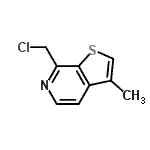 CAS#: 120009-96-3, 7-(Chloromethyl)-3-Methylthieno[2,3-c]Pyridine