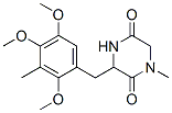 CAS#: 120040-38-2, 1-Methyl-3-[(2,4,5-Trimethoxy-3-Methylphenyl)Methyl]Piperazine-2,5-Dione