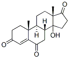 CAS 登录号：120051-39-0， (8R,9S,10R,13S)-14-羟基-10,13-二甲基-2,7,8,9,11,12,15,16-八氢-1H-环戊二烯并[a]菲-3,6,17-三酮