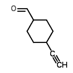 CAS#: 120077-74-9, 4-Ethynylcyclohexanecarbaldehyde