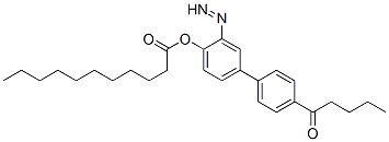 CAS#: 120103-04-0, [4-(4-Pentanoylphenyl)Diazenylphenyl] Undecanoate