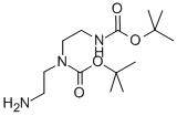 CAS#: 120131-72-8, N-(2-Aminoethyl)-N-[2-[[(1,1-Dimethylethoxy)Carbonyl]Amino]Ethyl]-Carbamic Acid 1,1-Dimethylethyl Ester