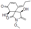 CAS#: 120142-46-3, (1R,6R,10E)-1,6-Dihydroxy-3-Methoxy-2-Methylidene-10-Propylidene-3-Azaspiro[4.5]Dec-8-Ene-4,7-Dione