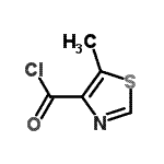 CAS#: 120237-77-6, 5-Methyl-1,3-Thiazole-4-Carbonyl Chloride