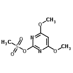 CAS#: 120259-57-6, 4,6-Dimethoxy-2-Pyrimidinyl Methanesulfonate