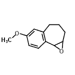 CAS#: 120316-39-4, 6-Methoxy-2,3,4,8b-tetrahydro-1aH-benzo[3,4]cyclohepta[1,2-b]oxirene