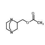 CAS#: 120340-35-4, 1,4-Diazabicyclo[2.2.2]Oct-2-Ylmethyl Acetate