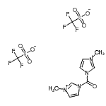 CAS#: 120418-31-7, 1,1'-Carbonylbis(3-Methyl-1H-Imidazol-3-Ium) Bis(Trifluoromethanesulfonate)