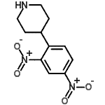 CAS#: 120447-45-2, 4-(2,4-Dinitrophenyl)Piperidine