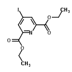CAS#: 120491-90-9, Diethyl 4-Iodo-2,6-Pyridinedicarboxylate