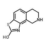 CAS#: 120546-71-6, 6,7,8,9-Tetrahydro[1,3]Thiazolo[5,4-h]Isoquinolin-2-Ol