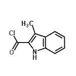 CAS#: 120608-03-9, 3-Methyl-1H-Indole-2-Carbonyl Chloride