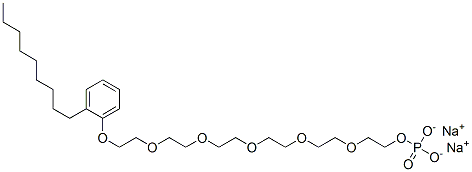 CAS#: 12068-19-8, Disodium 17-(Nonylphenoxy)-3,6,9,12,15-Pentaoxaheptadecan-1-Yl Phosphate