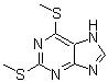 CAS 登录号：12071-35-1， 2,6-二(甲硫基)-7H-嘌呤