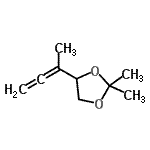 CAS#: 120717-26-2, 4-(2,3-Butadien-2-Yl)-2,2-Dimethyl-1,3-Dioxolane