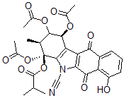 CAS 登录号：120901-48-6， 3-O-异丁酰基醌那霉素C
